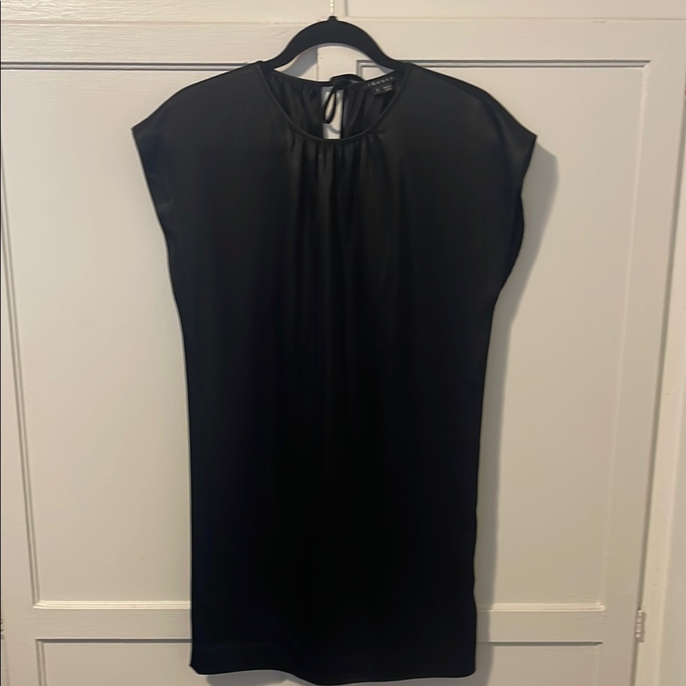 Theory Black Mini Dress